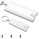 rabs led zaklamp in metalen sleutelhanger urban