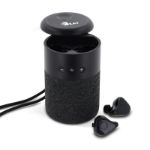 draadloze speaker william met tws oortjes