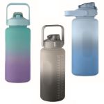 motiverende rpet waterfles 2000 ml flipflop deksel