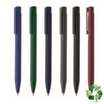 recycled aluminium balpen met drukknop