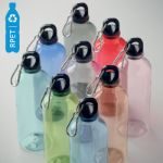 rpet fles 500 ml inhoud en met karabijnhaak