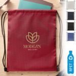 rpet trekkoordtas met inhoud 4,5 liter