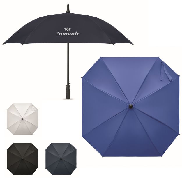 23 inch windbestendige auto-open vierkante paraplu