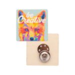 custom made magnetische badge woobadge