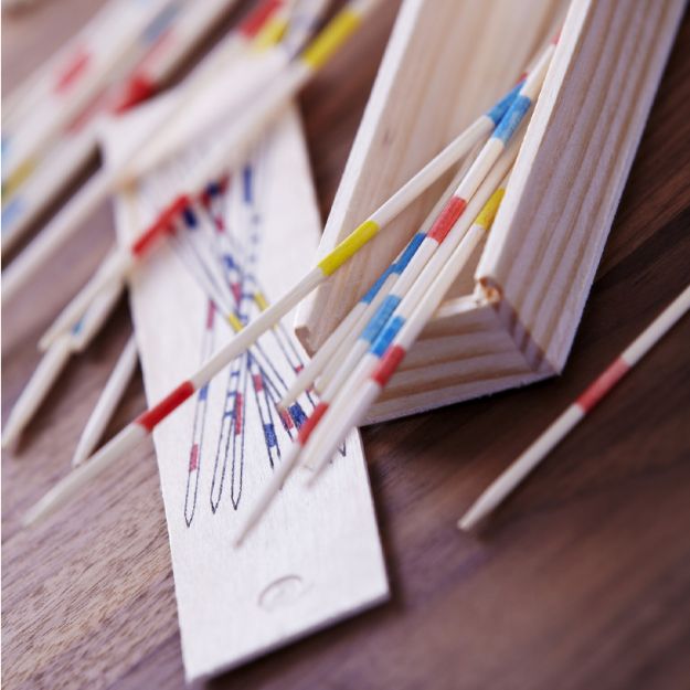 houten mikadospel cas