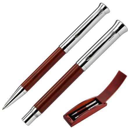 houten pennenset robin