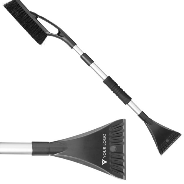 abs ijskrabber en sneeuwborstel justin