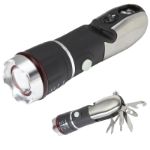 metalen 8-in-1 zaklamp amayah