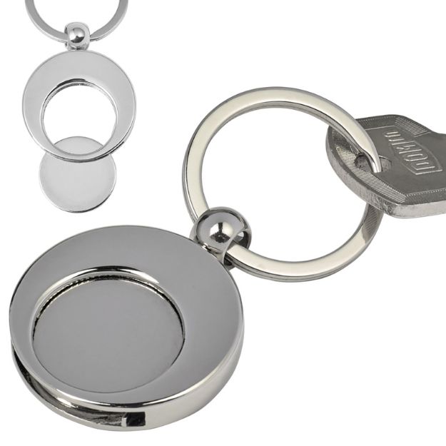 metalen 2-in-1 sleutelhanger christie