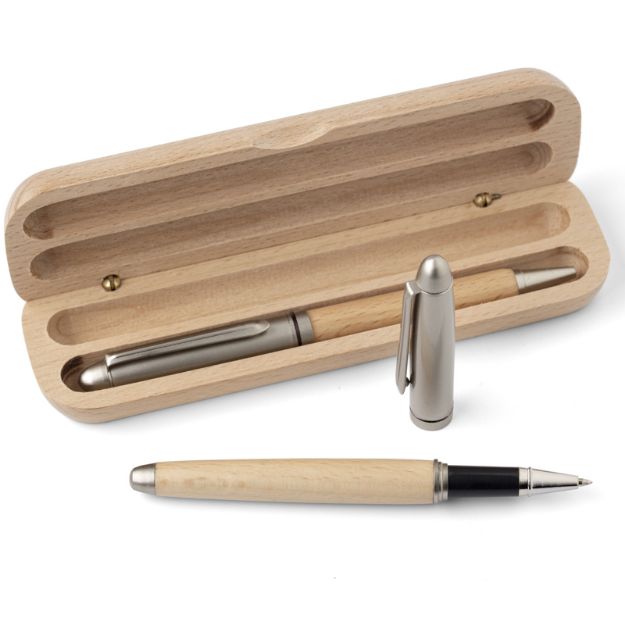 beukenhouten pennenset oliviero