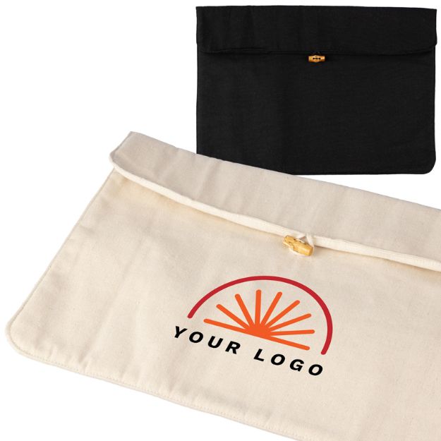 katoenen (220 gr/m2) laptophoes dirk