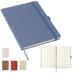 gerecycled bioafval en kartonnen notitieboek a5