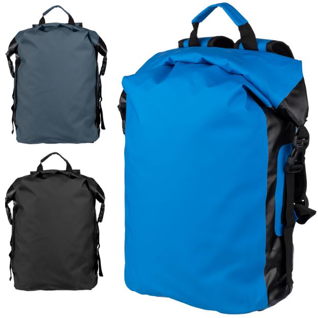 zeildoek (250d) roll-top rugzak hermann