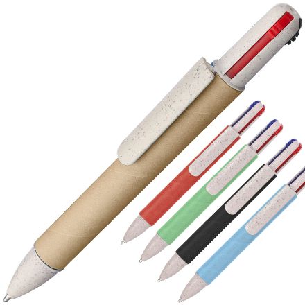 gerecycled karton vierkleurenbalpen deborah