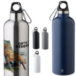 gerecyclede roestvrijstalen dubbelwandige fles