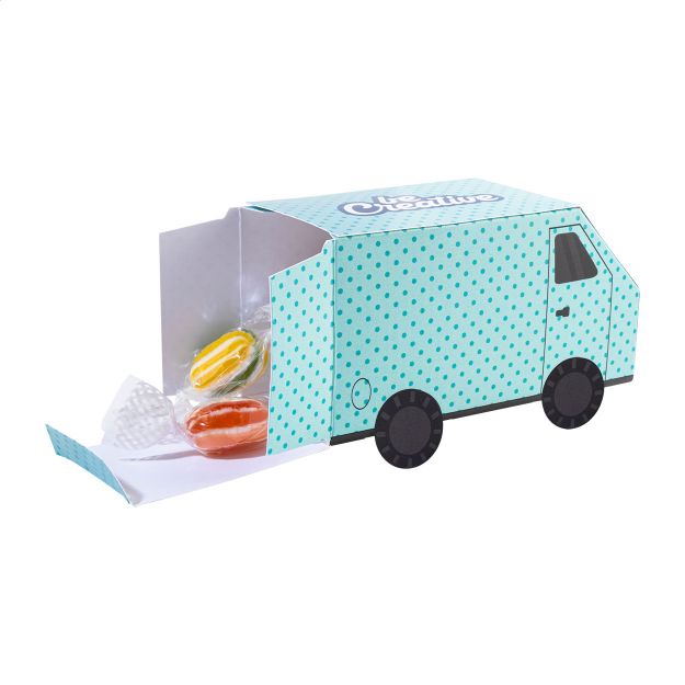 custom made snoepdoos of dispenser truck 40 gram