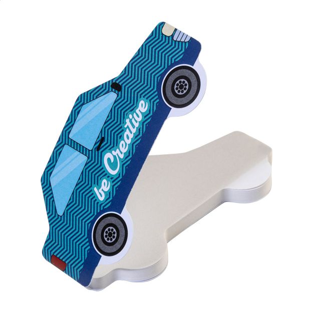 custom made sticky notitieblok car 50 vellen