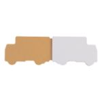 custom made sticky notitieblok truck eco