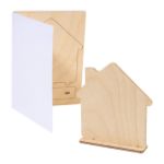 custom made kaart met houten knutselpuzzel c6 post