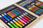 teken- en schilderset 66 stuks voor kunstenaars