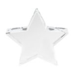 stervormige glazen trofee crystar in geschenkdoos