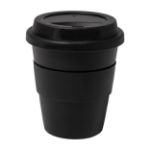 enkelwandige travel cup grappulu 350 ml - zwart