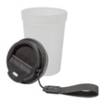 enkelwandige travel cup frobbu 400 ml draagband