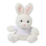 r-pet pluche konijn rebunny met bedrukbaar t-shirt