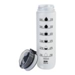 r-pet fles volume- en tijdmarkering 1000 ml