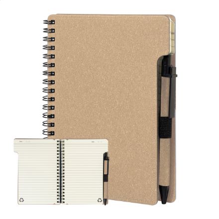 spiraal notebook balsamea met recycled papier