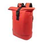 waterdichte, zachte rpu rolltop rugzak cubitt - rood