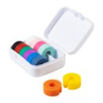 set 12 kleurrijke siliconen markering voor glazen