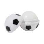 voetbalvormige houder lipbalm lipfan vanille vegan