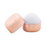 vanille lip balm kubusvormige metallic kleur cubor - roze