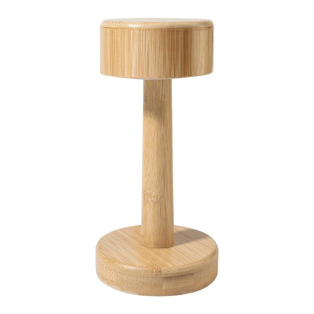 bamboe tafellamp lumboo met 24 led's lichtmodi