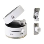 rabs magnetische mobiele houder vacuüm rabomag - wit