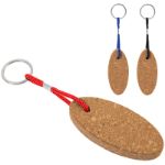 drijvende natuurlijke kurk sleutelhanger cobuoy
