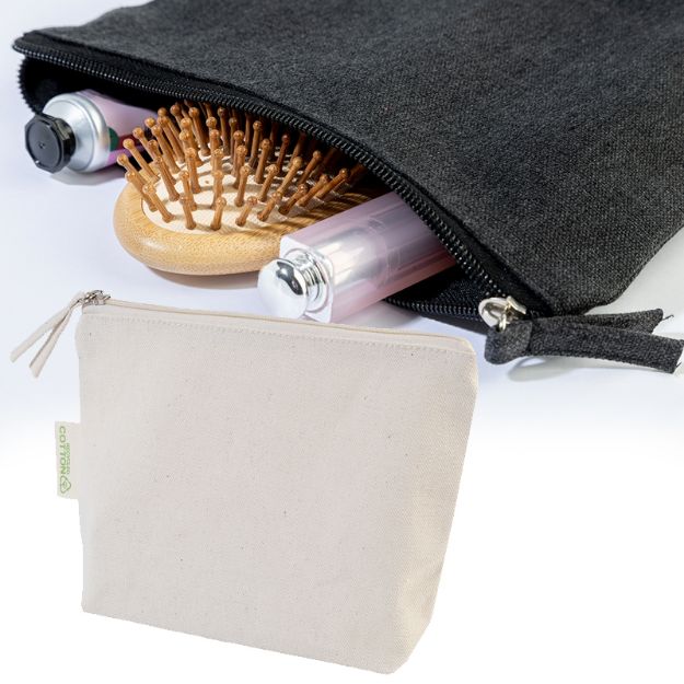 make-up tas van recycled katoen cospex