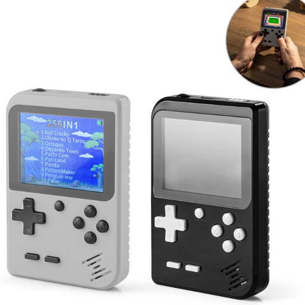 draagbare spelconsole met 256 klassieke games