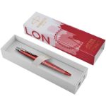 parker jotter se global icons balpen blauwe inkt