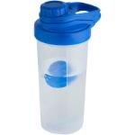 forza 700 ml sportfles met shakerbal helder - blauw