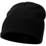 izu beanie met een 1 x 1 ribgebreide constructie