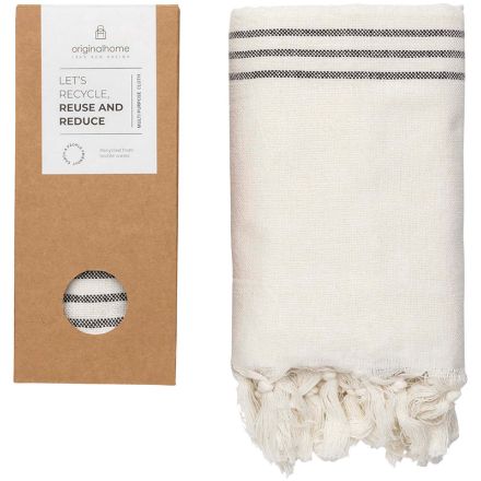 originalhome recycled katoenen doek 85 x 175 cm