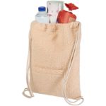 bear recycled sherpa rugzak met trekkoordsluiting