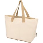 siera 140 g/m2 recycled opvouwbare totebag 7 liter