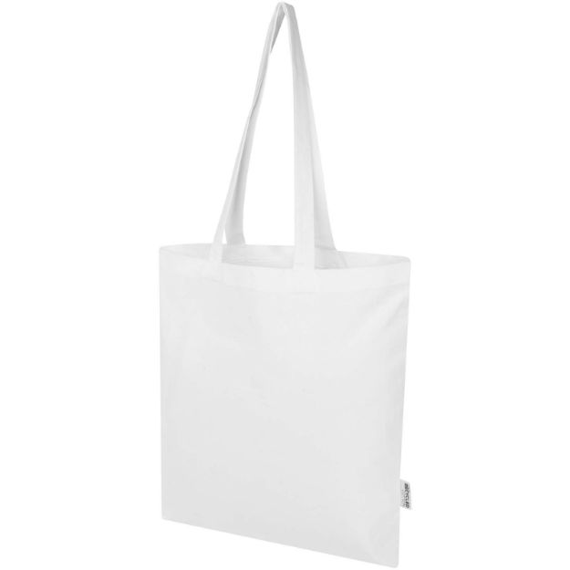 180 g/m2 recycled katoenen draagtas 7 liter