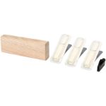 maro herbruikbare autoluchtverfrisser in hout