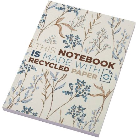 100 vellen a5 recycled notitieboek met softcover