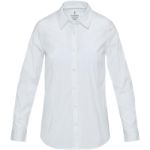 carnelian poplin damesshirt met lange mouw xxs-xxl