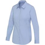 carnelian poplin damesshirt met lange mouw xxs-xxl